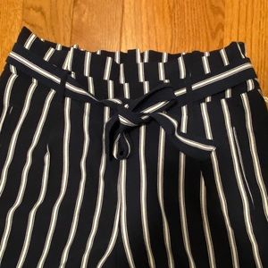 Wide Leg Striped Pant